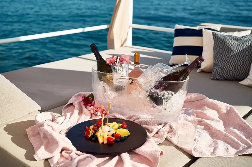 Beach club refreshments