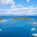 Boats on the sunny coast