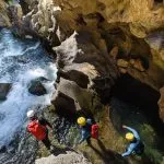 Canyoning in cetina canyon