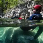 Cetina river canyoning