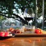 Food and wine for stags