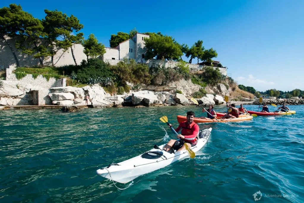 Kayaking and exploring