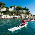 Kayaking and exploring