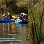 Kayaking in sunny split