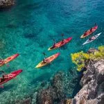 Kayak in mare a Split – addio al celibato
