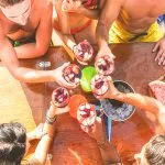 Split private Bootsparty