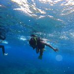 Sosta per lo snorkeling durante la gita in barca da Split