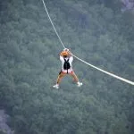 Ziplining